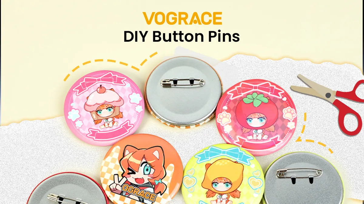 How to Make Button Pins