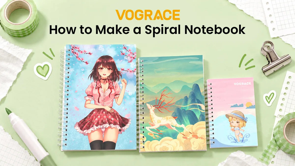 How to Make a Spiral Notebook