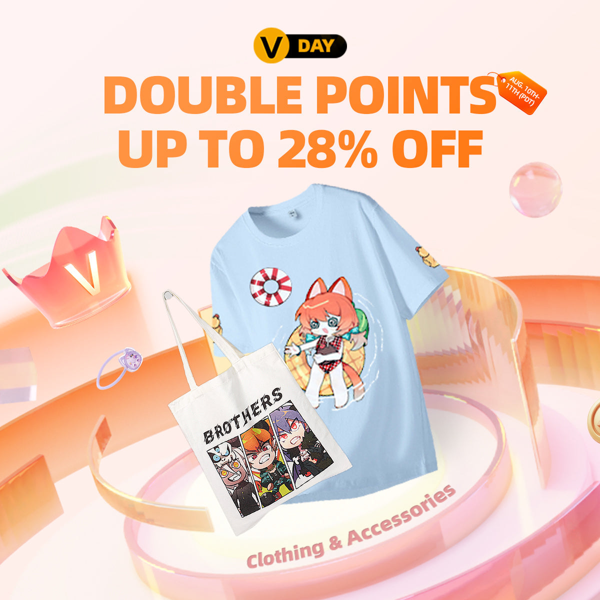 August Member’s Day: Exclusive Clothing & Accessories Deals