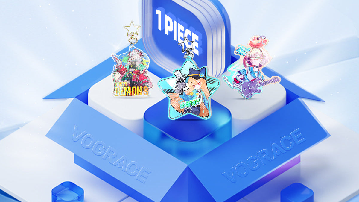 no minimum order keychains - VOGRACE