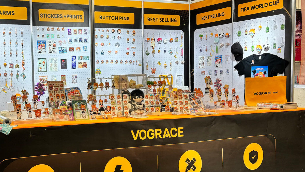 Gear Up for Convention Season: Prepare Your Best Merch with Vograce!