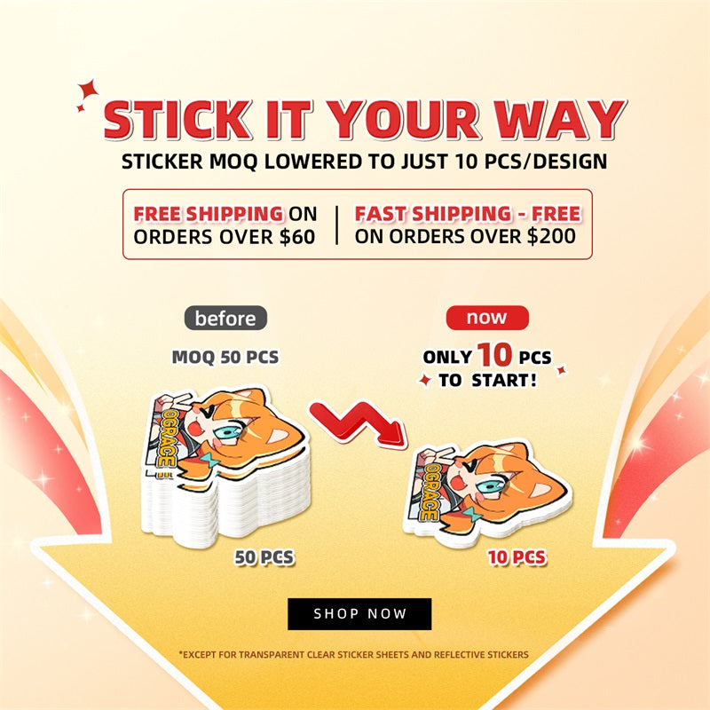 Custom Stickers - VOGRACE