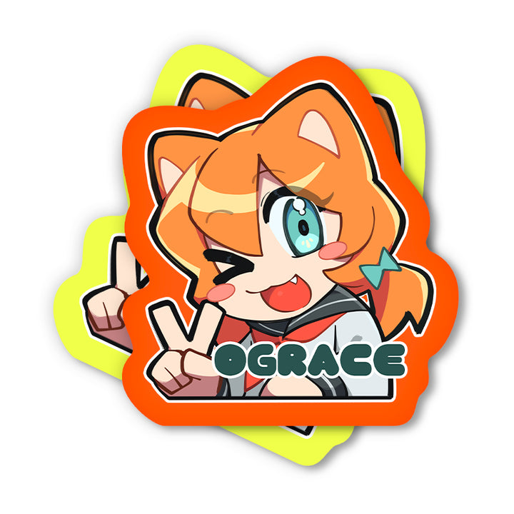 Custom Fluorescent Stickers - VOGRACE