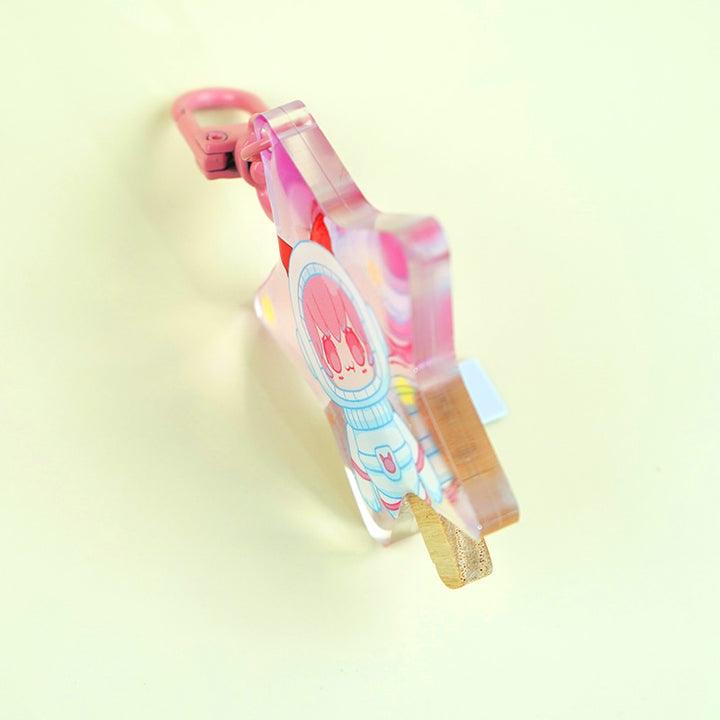 Custom Acrylic Ice Cream Popsicle Keychain - VOGRACE
