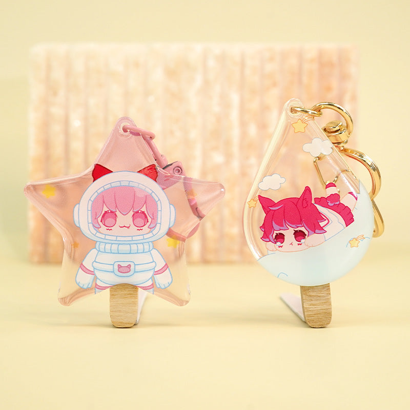 Custom Acrylic Ice Cream Popsicle Keychain - VOGRACE