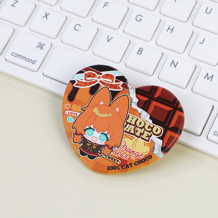 Custom 3D Beechwood Fridge Magnets