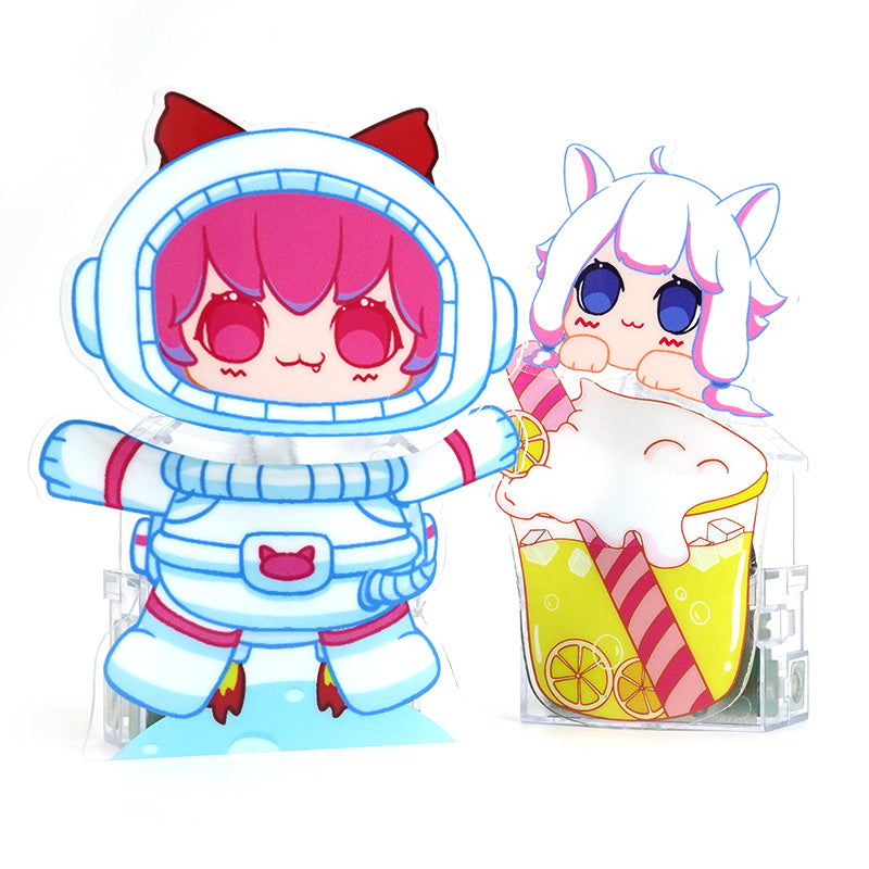 Custom Battery Acrylic Bobblehead Shaking Head Acrylic Standee - VOGRACE