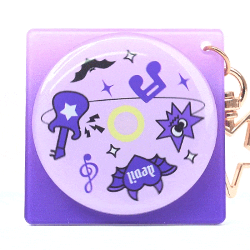 Custom Acrylic Spinning Keychains - VOGRACE