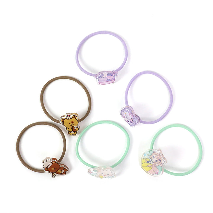 Custom Acrylic Elastic Hair Ties - VOGRACE