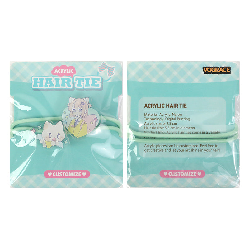 Custom Packaging Keychain Backing Cards - VOGRACE