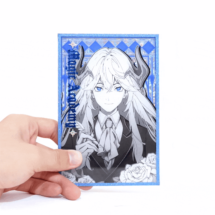 Custom Acrylic Holographic Shikishi Art Boards