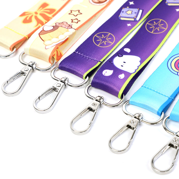 Lanières de téléphone personnalisées en acrylique avec cordon