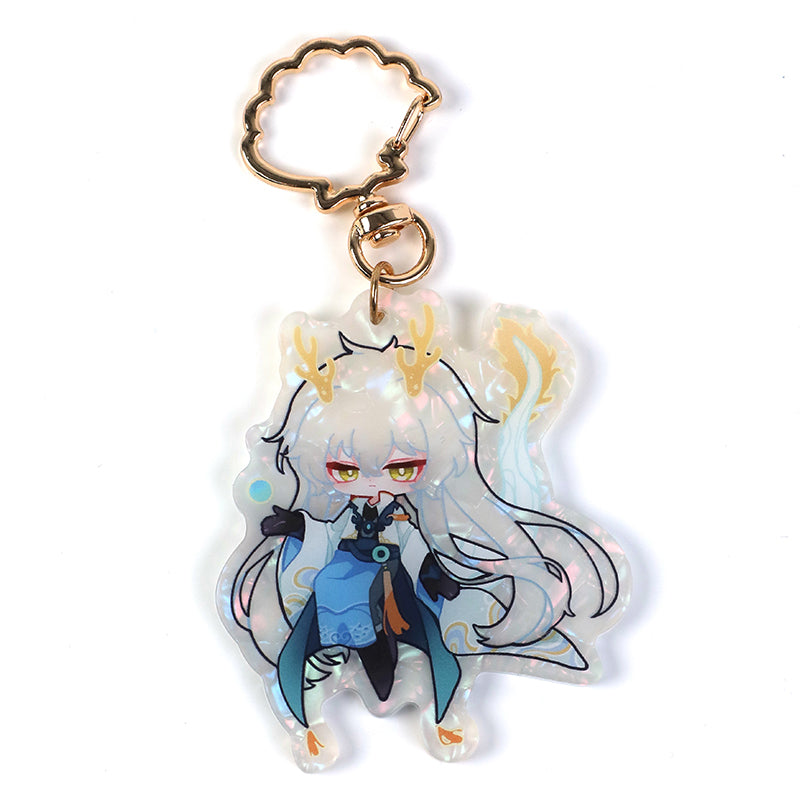 Custom Acrylic Shell Pattern Keychains - VOGRACE