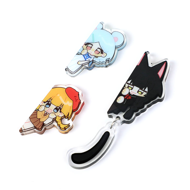 Ímanes de Frigorífico Laterais em Acrílico Personalizados