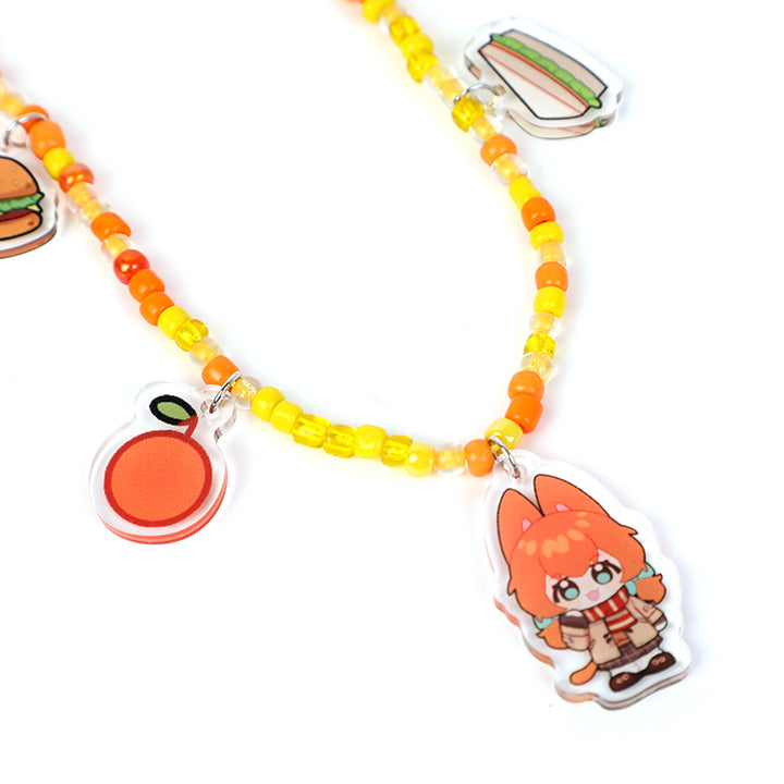 Custom Beaded Acrylic Phone Charms