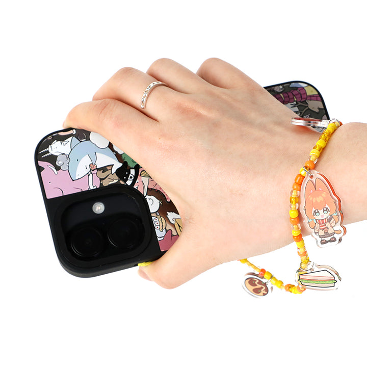 Custom Beaded Acrylic Phone Charms