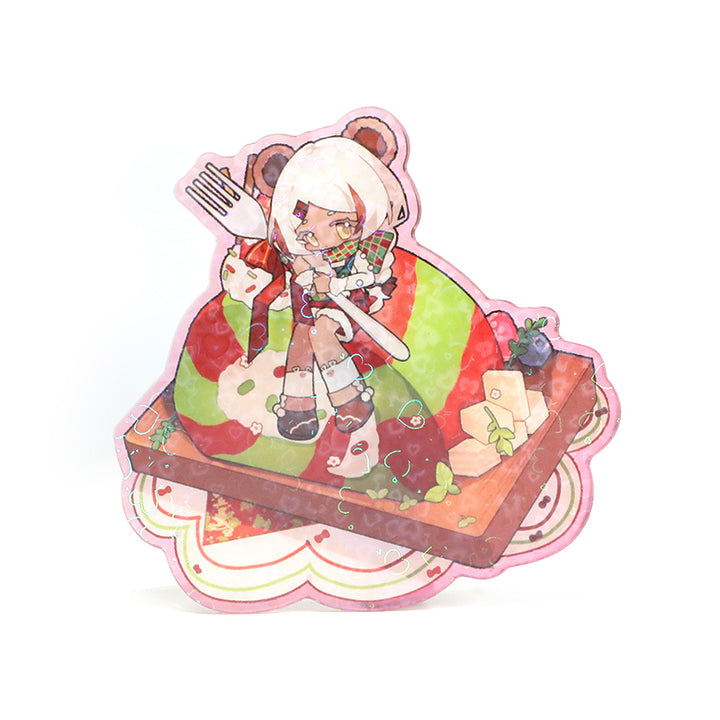 Custom Clear Acrylic Fridge Magnets