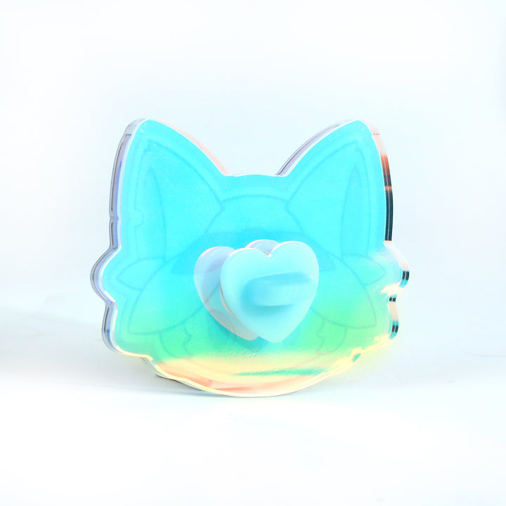 Custom Cold Foil Stamping Holographic Rainbow Acrylic Pins - VOGRACE