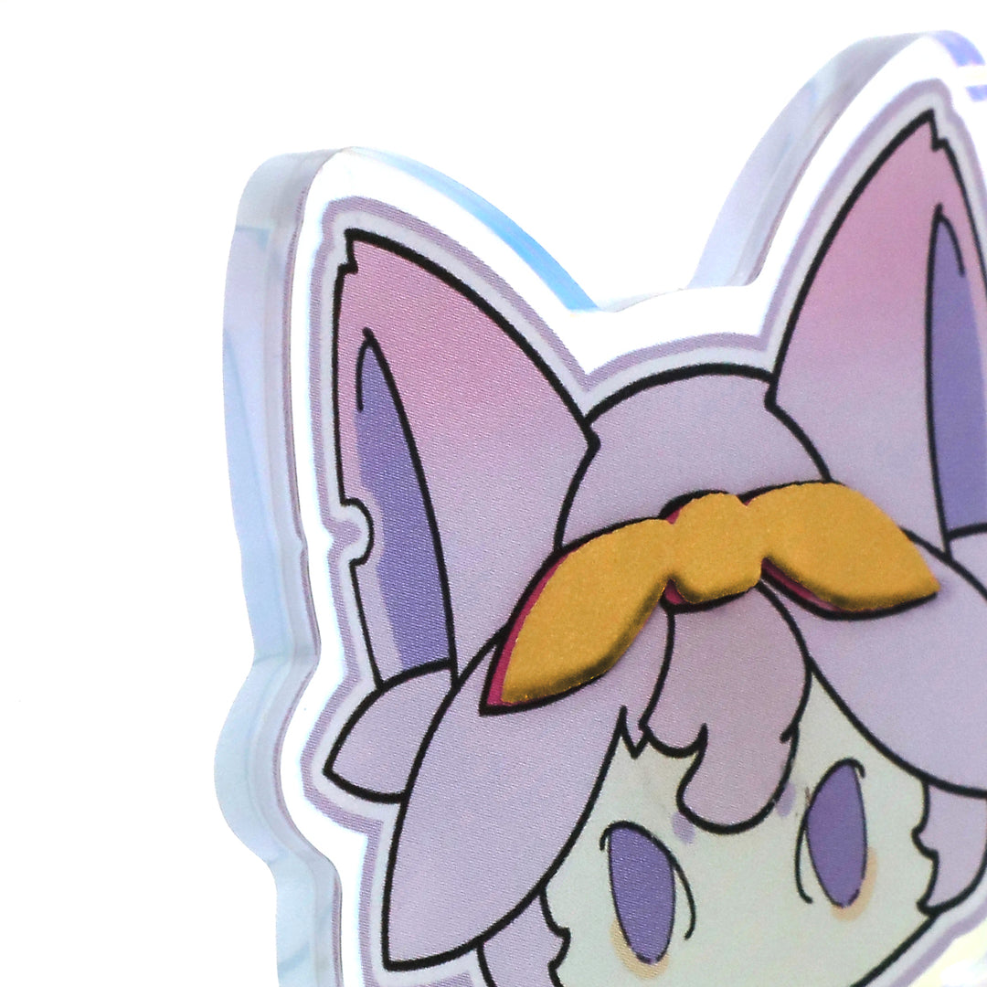 Custom Cold Foil Stamping Holographic Rainbow Acrylic Pins - VOGRACE