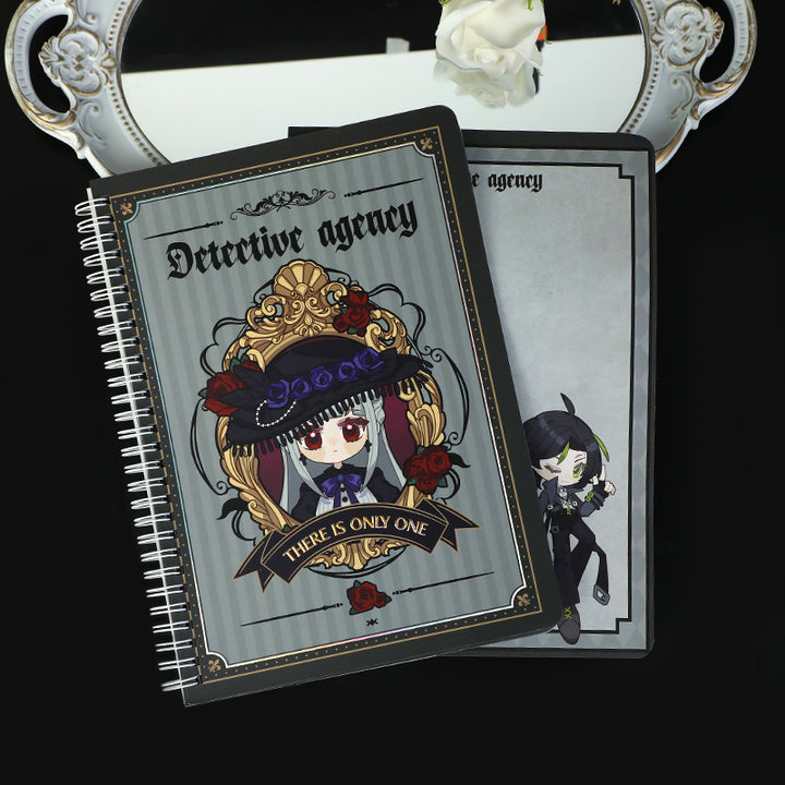 Cahiers spirales personnalisés aux pages colorées en papier coloré