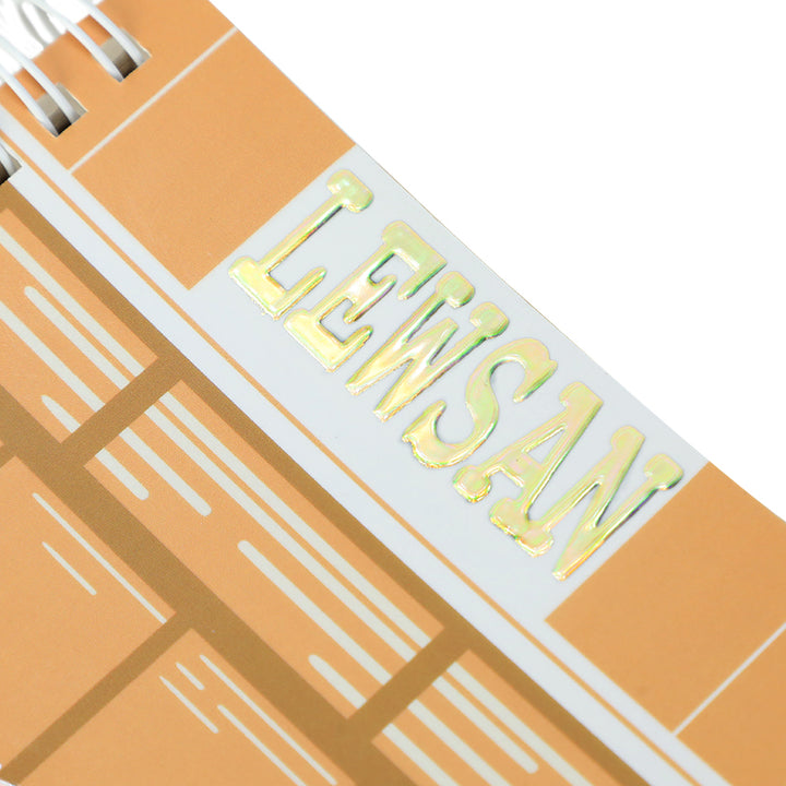 Cahiers spirales personnalisés aux pages colorées en papier coloré