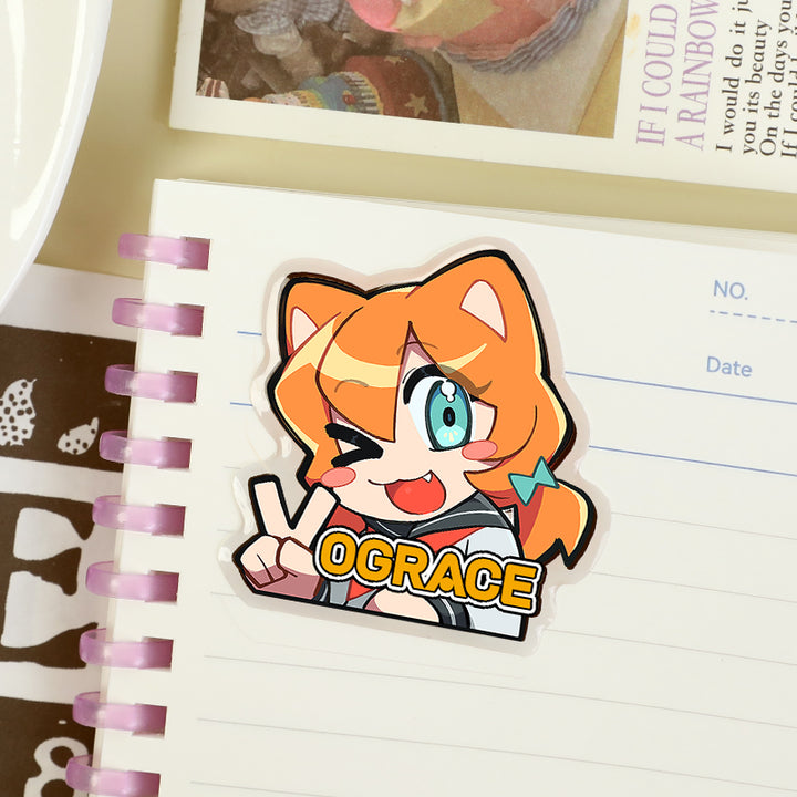 Custom Epoxy Stickers