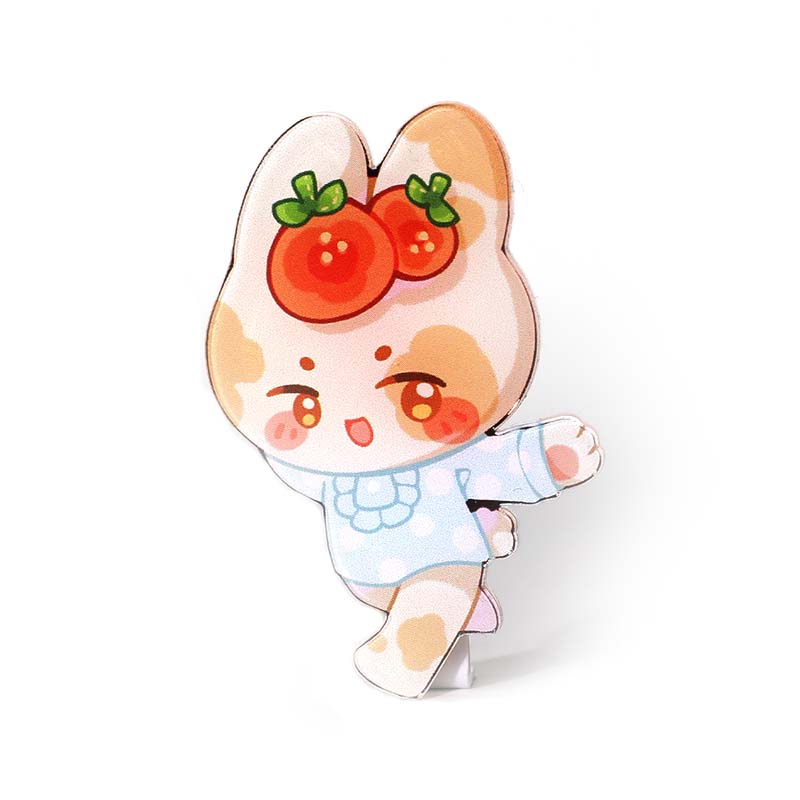 Custom Full Bleed Acrylic Pins - VOGRACE