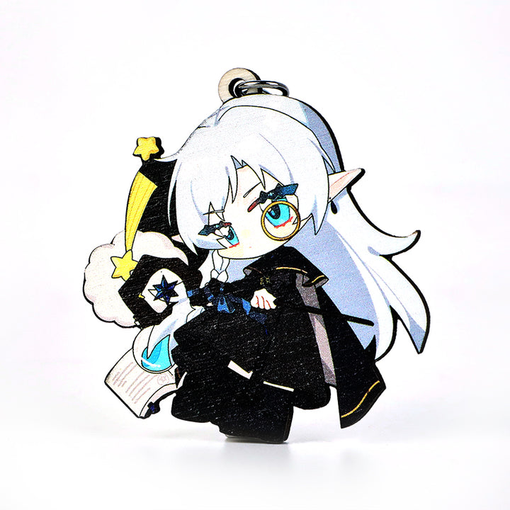 Custom Full Bleed Synthetic Wooden Keychains - VOGRACE