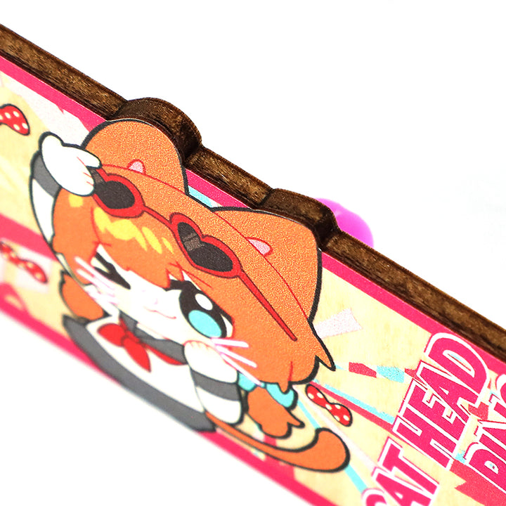 Custom Full Bleed Synthetic Wooden Pins - VOGRACE