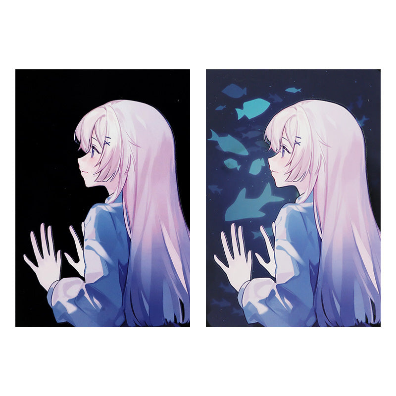 Custom Heat Sensitive Postcard Heat Changing printing - VOGRACE