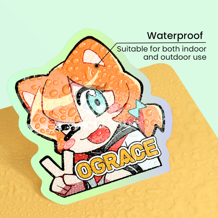 Custom Holographic Stickers