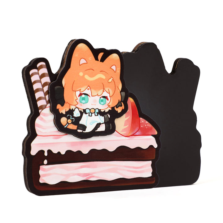 Ímãs de geladeira de madeira multicamadas personalizados