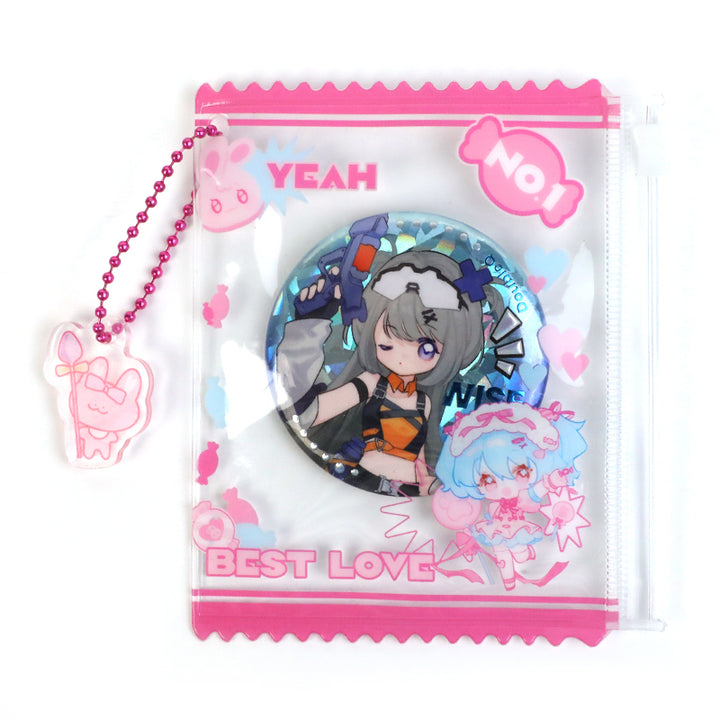 Custom PVC Zipper Bag Waterproof Ziplock Pouch - VOGRACE