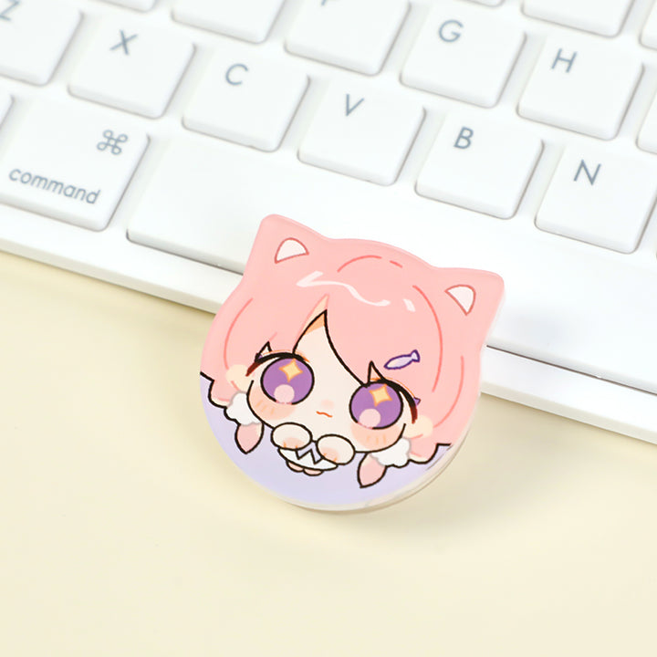 Custom Phone Grip Round Mobile Phone Holder