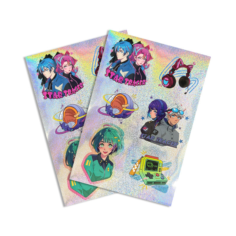 Adesivos de Pó de Fada Personalizados