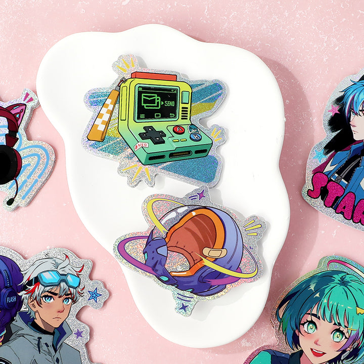 Adesivos de Pó de Fada Personalizados