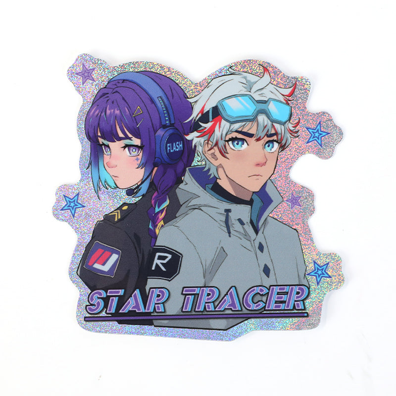 Adesivos de Pó de Fada Personalizados