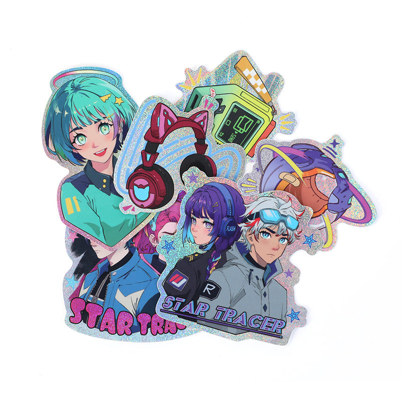 Adesivos de Pó de Fada Personalizados