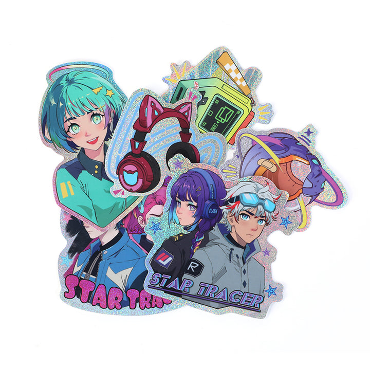 Adesivos de Pó de Fada Personalizados