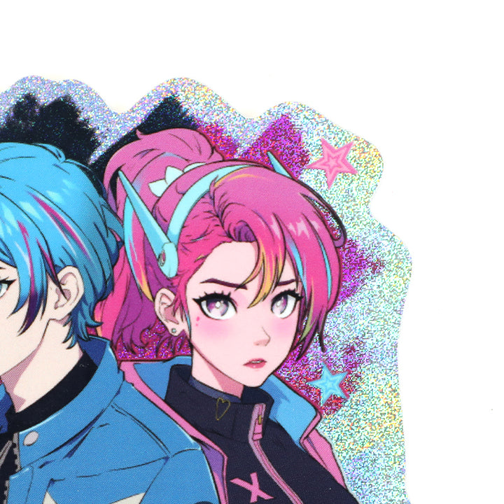 Adesivos de Pó de Fada Personalizados