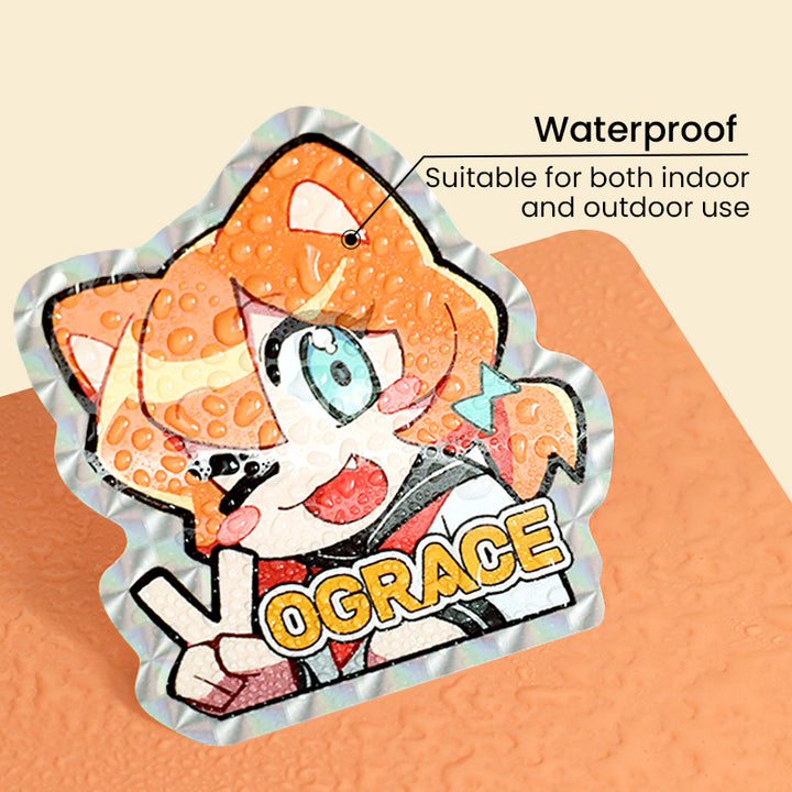 Custom Prismatic Stickers