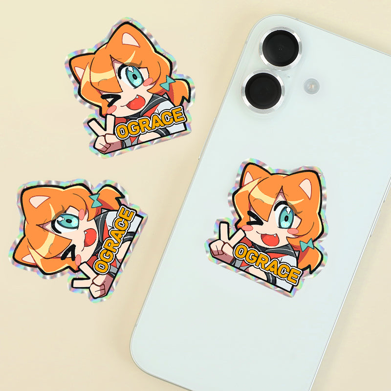 Custom Prismatic Stickers