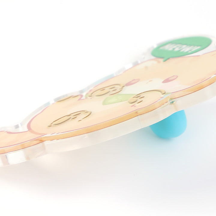 Custom Raised Foil Printing Cold Foil Stamping Acrylic Pins - VOGRACE