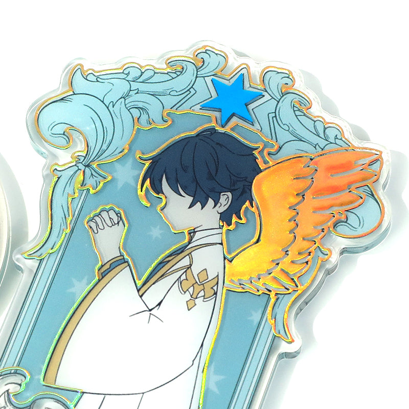 Impression en relief personnalisée, estampage à froid en feuille d'acrylique