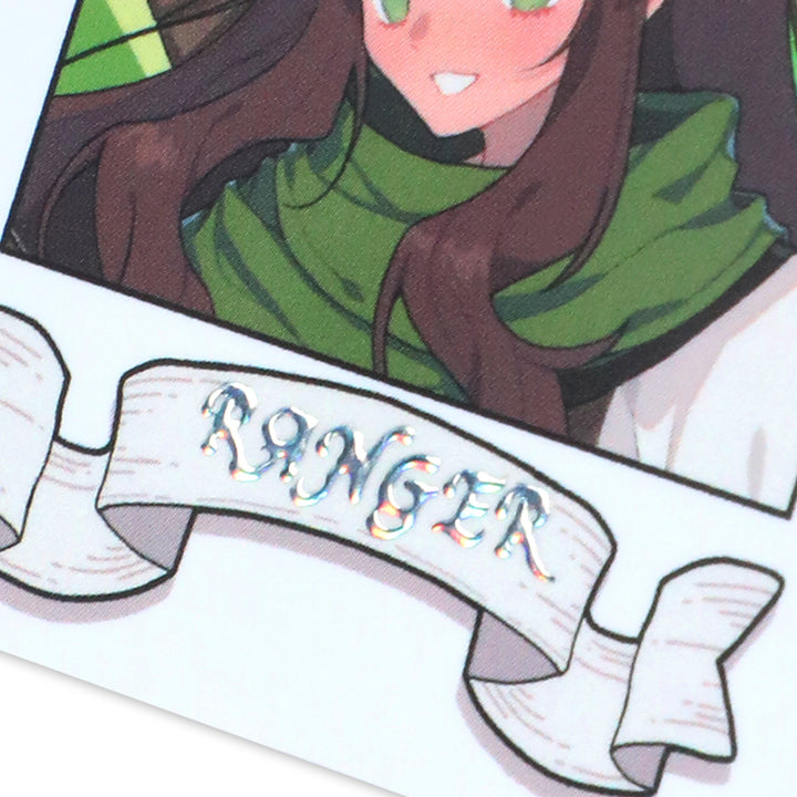 Custom Cold Foil Stamping Raised Foil Printing Stickers - VOGRACE