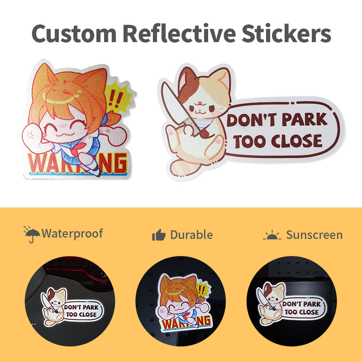 Custom Reflective Stickers - VOGRACE