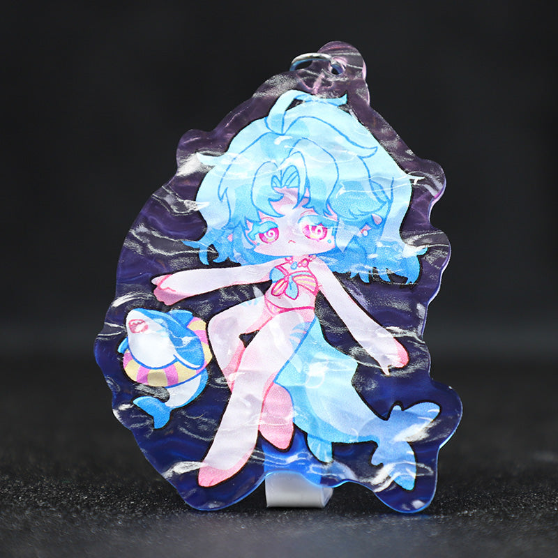 Custom Ripple Acrylic Keychains - VOGRACE