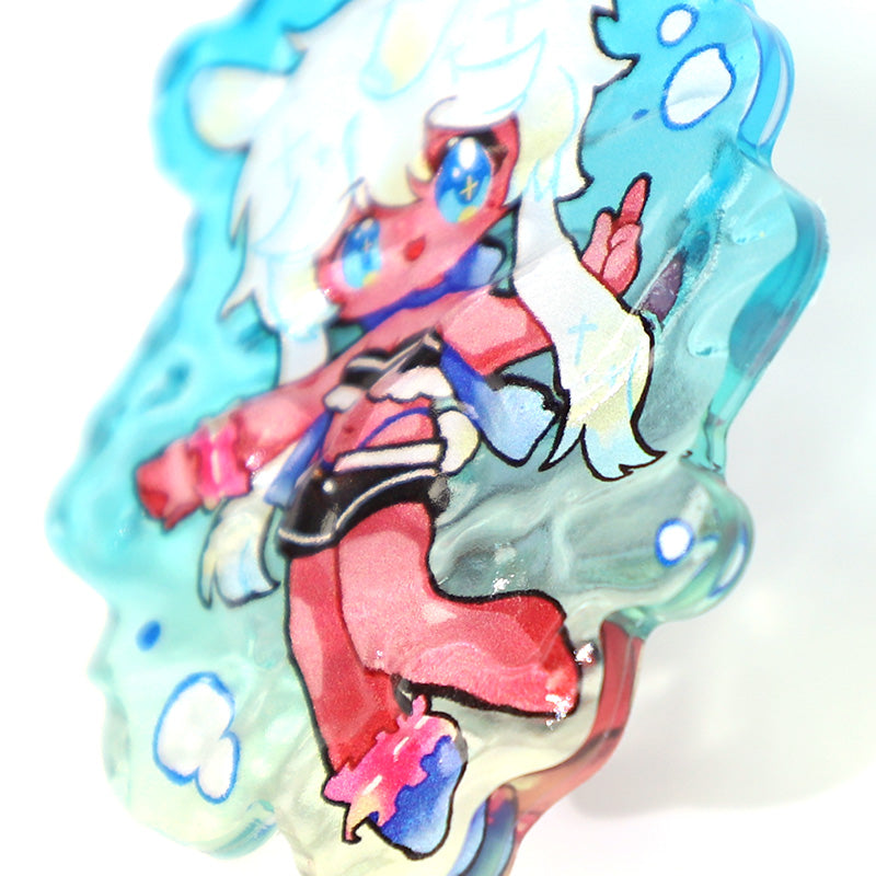 Custom Ripple Acrylic Keychains - VOGRACE