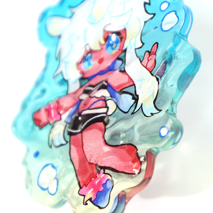 Custom Ripple Acrylic Keychains - VOGRACE