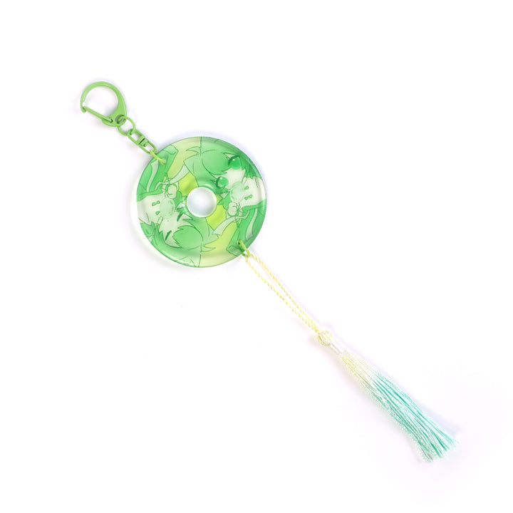 Custom Rounding Clear Acrylic Keychains